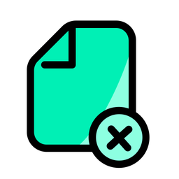 Cross document  Icon