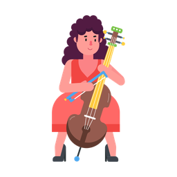 Cellist  Icon