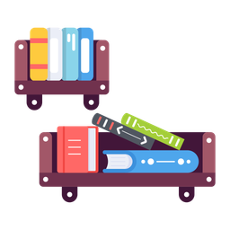 Books Arrangement  Icon