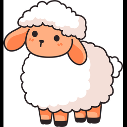 Easter Cute Lamb  Icon