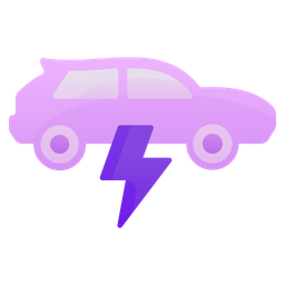 Electric Car  Icon