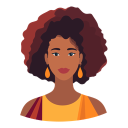 Afro woman  Icon