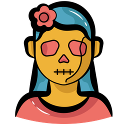 Catrina Sugar Skull  Icon