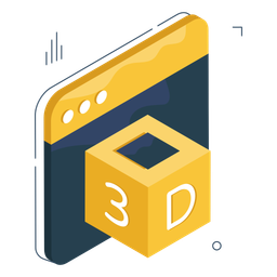 3d Model  Icon