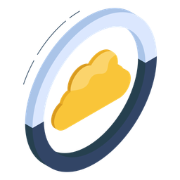 Cloud Analytics  Icon