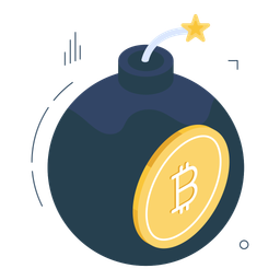 Bitcoin Bomb  Icon