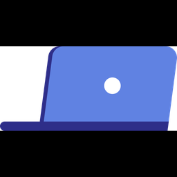 Content Creator Laptop  Icon