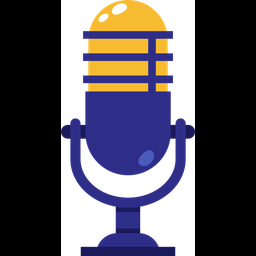 Content Creator Podcast Microphone  Icon