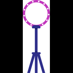 Content Creator Ring Light  Icon