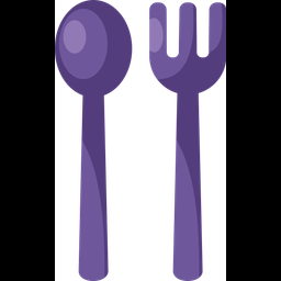 Cooking Tools Spoon And Fork  Icon