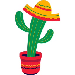 Cinco De Mayo Cactus Icon