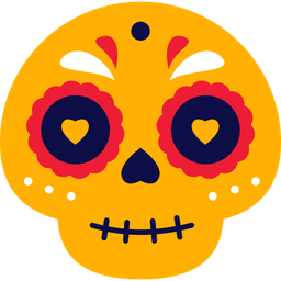 Cinco de Mayo Skull  Icon