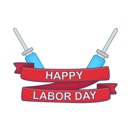 Happy labor day  Icon