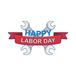 Happy labor day  Icon