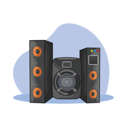 Music speaker  Icon