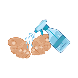 Hand spray  Icon