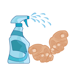 Hand spray  Icon