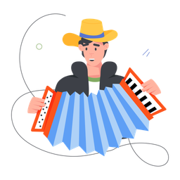 Accordionist  Icon