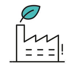 Factory Pollution  Icon