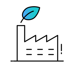 Factory Pollution  Icon