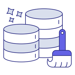 Data Cleaning  Icon