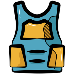 Bullet Proof Vest  Icon