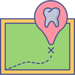 Dental Hospital Location Dentist Location Dental Clinic Location Icon