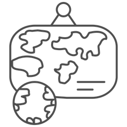 Climate-map  Icon