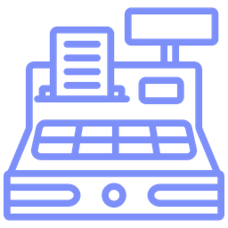 Caixa registradora  Ícone
