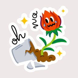 Broken Plant  Icon