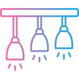 Hanging lamps  Icon