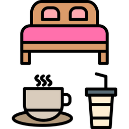 Bed And Breakfast  Icon