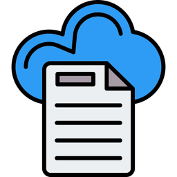 Cloud File  Icon