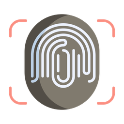 Biometric recognition  Icon