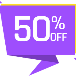 50% Discount  Icon