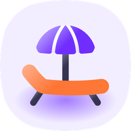 Beach chair  Icon