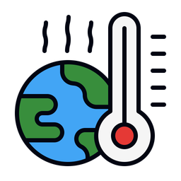 Global warming  Icon