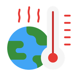 Global warming  Icon