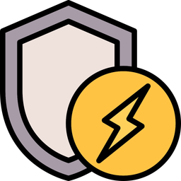 Protector Shielding Safety Icono