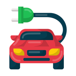 Electric Vehicle  Icon