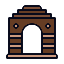 India Gate  Icon