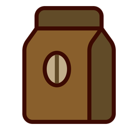 Coffee beans pack  Icon