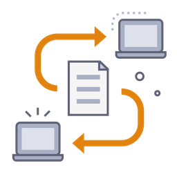 Data sharing  Icon