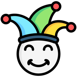 Clown Face  Icon