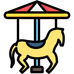 Carousel Horse  Icon