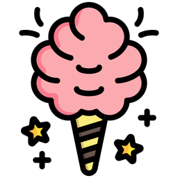 Cotton Candy  Icon