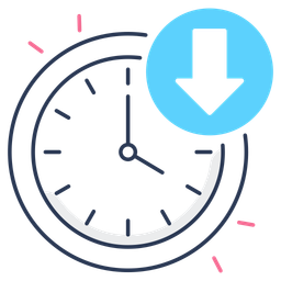 Clock Out  Icon