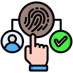 Biometric Authentication  Icon