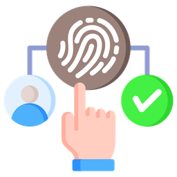 Biometric Authentication  Icon