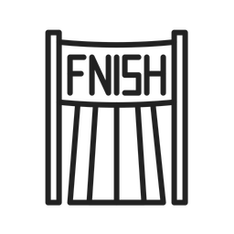 Finish Line  Icon